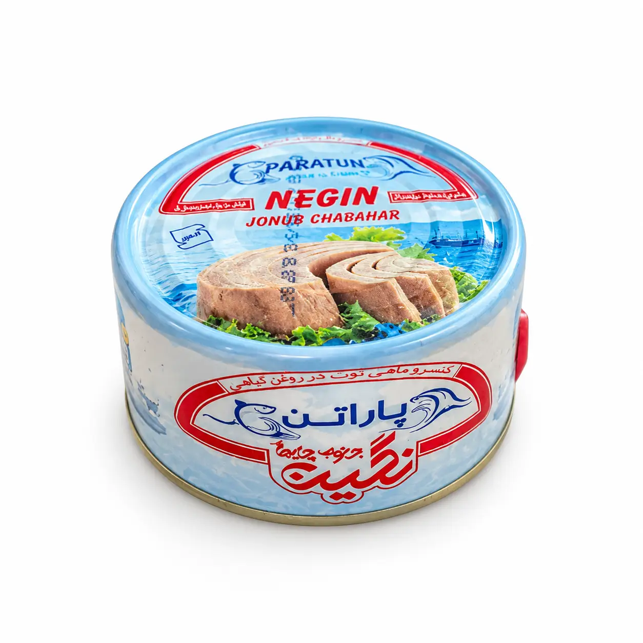 کنسرو ماهی تن (هوور) با روغن گیاهی ۱۸۰ گرمی ـ پاراتن